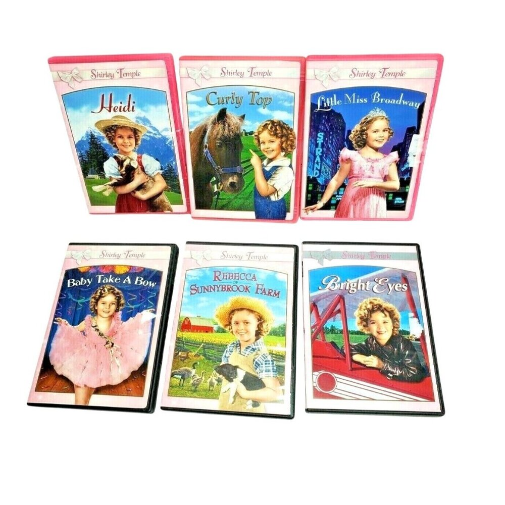 America's Sweetheart Shirley Temple 6-DVD Set 20th Century Fox Full Frame Bundle